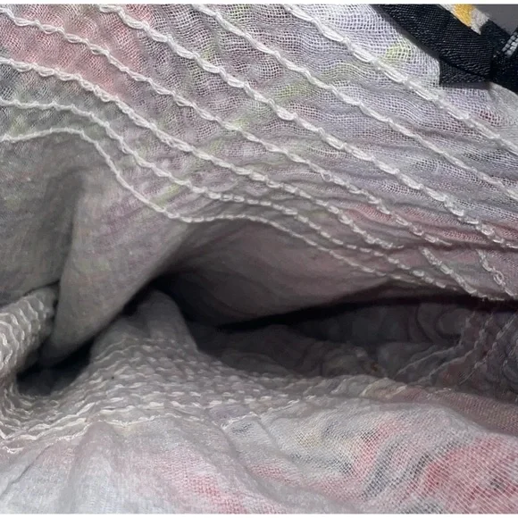 etc. Multicolor long floral dress size S - Picture 9 of 11